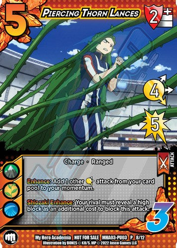 Lanzas de espinas perforadoras [Heroes Clash Unlimited] 