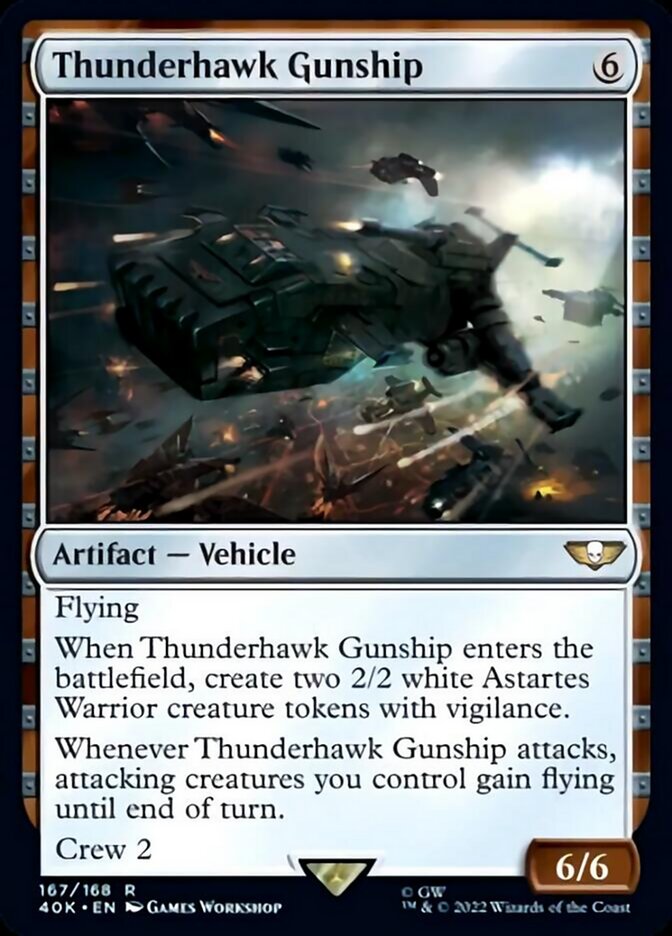 Cañonera Thunderhawk [Warhammer 40,000] 