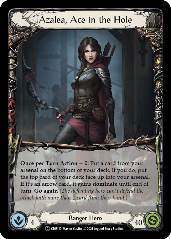 Azalea, as en la manga [U-CRU119] (Crucible of War Unlimited) Ilimitado Normal 