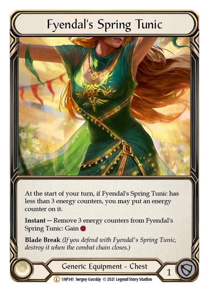 Túnica de primavera de Fyendal [1HP341] (Paquete histórico 1) 