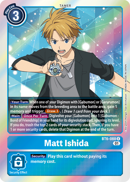 Matt Ishida [BT6-088] [Doble diamante] 