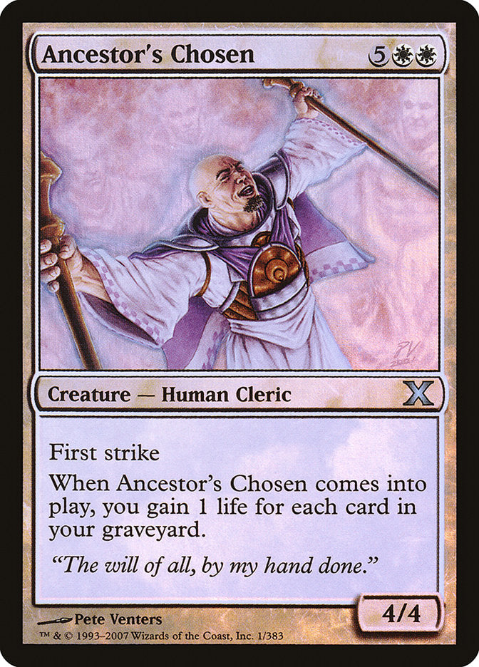 Ancestor's Chosen (lámina premium) [Décima edición] 