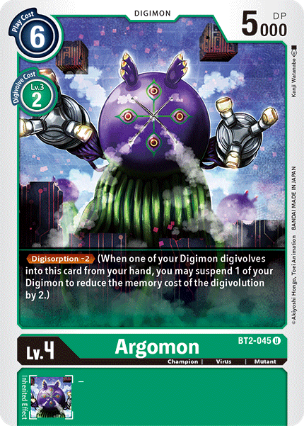 Argomon [BT2-045] [Lanzamiento de refuerzo especial Ver.1.5] 