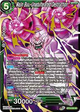 Majin Buu, Destrucción pura (BT14-076) [Espíritus cruzados] 