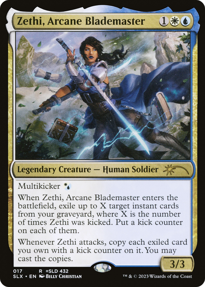 Zethi, maestro de espadas arcano [Guarida secreta: universos internos] 
