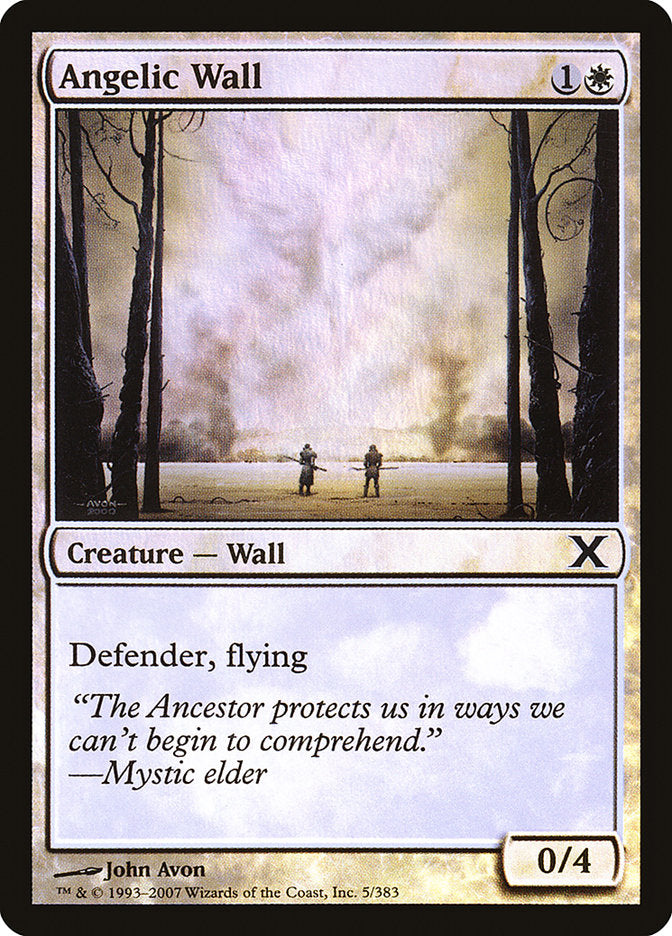 Angelic Wall (lámina premium) [Décima edición] 