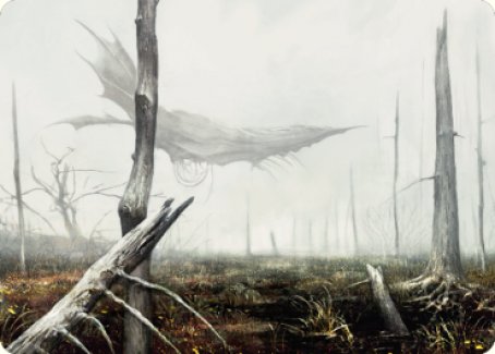 Tarjeta de arte del pantano [Serie de arte Dominaria United] 