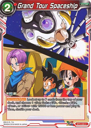 Nave espacial Grand Tour (BT3-028) [Cross Worlds] 