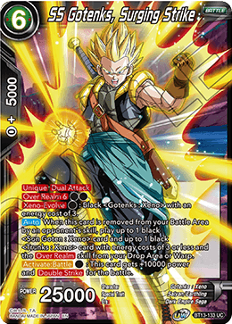 SS Gotenks, ataque creciente (poco común) (BT13-133) [Rivalidad suprema] 