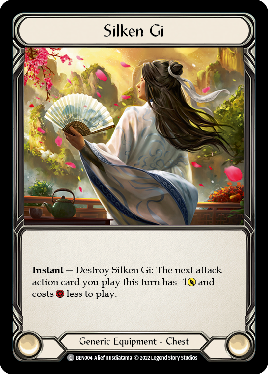 Silken Gi [BEN004] (Cubierta Benji Blitz de forasteros) 