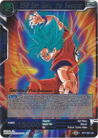 SSB Son Goku, el Barrendero (BT7-027_PR) [Promociones de presentación de Assault of the Saiyans] 