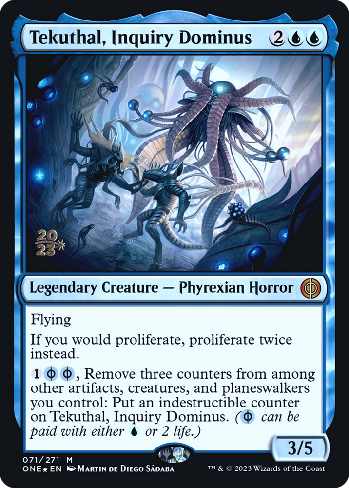 Tekuthal, Inquiry Dominus [Phyrexia: Promociones de presentación de All Will Be One] 