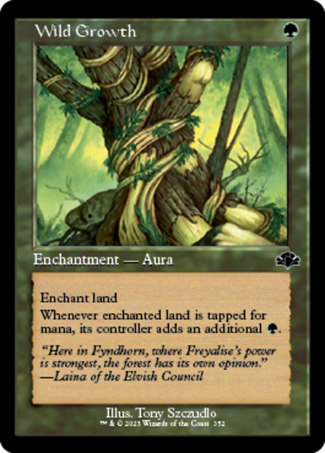 Crecimiento salvaje (Retro) [Dominaria Remastered] 