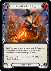 Regaño Emérito (Amarillo) [EVR126] (Everfest) 1.a Edición Normal 