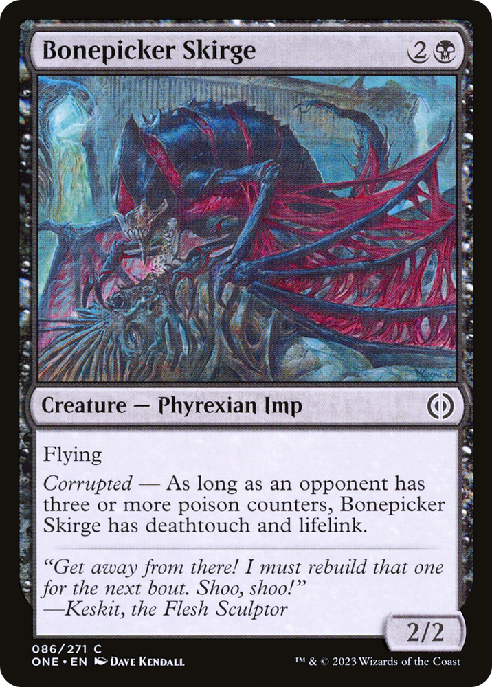 Bonepicker Skirge [Pyrexia: Todos serán uno] 