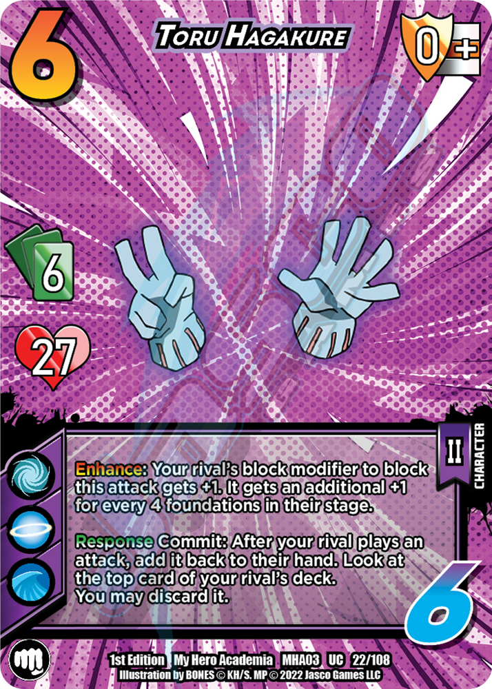 Toru Hagakure [Choque de héroes] 