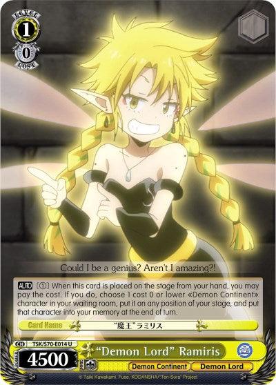 "Demon Lord" Ramiris (TSK/S70-E014 U) [That Time I Got Reincarnated as a Slime] - Blue Jay's Cauldron