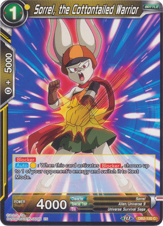 Sorrel, el guerrero de cola blanca (DB2-120) [Divine Multiverse] 