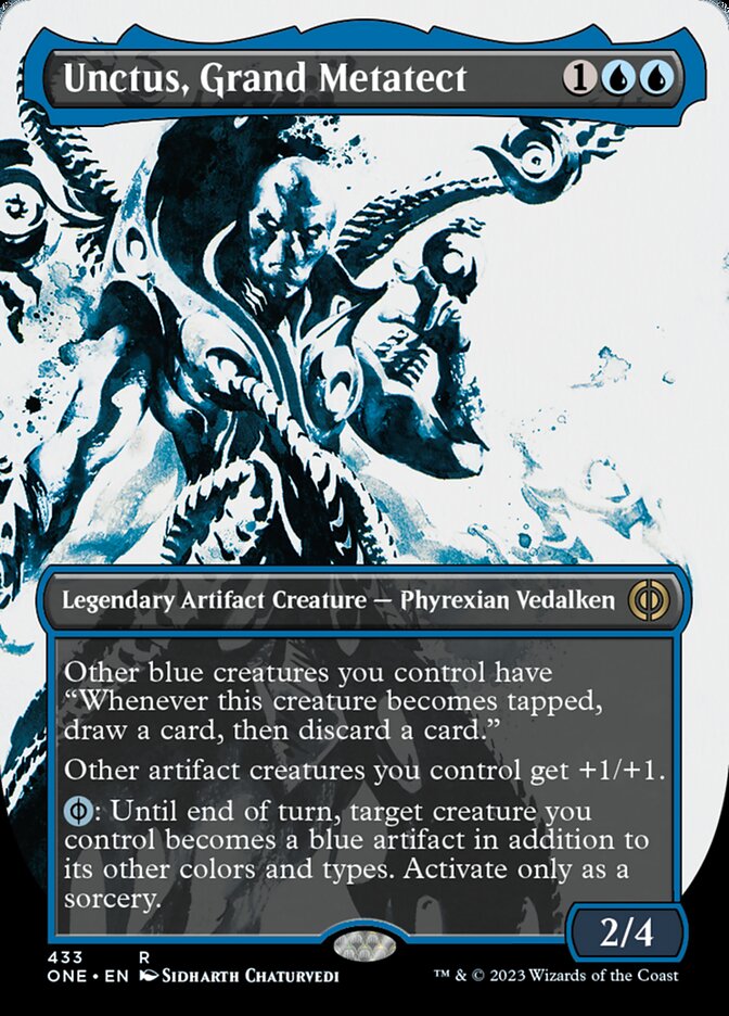 Unctus, Grand Metatect (lámina escalonada y completa de icor sin fronteras) [Phyrexia: All Will Be One] 