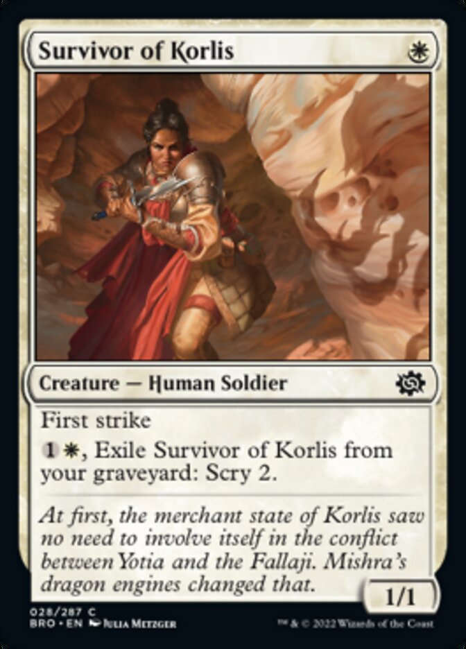 Superviviente de Korlis [La guerra de los hermanos] 