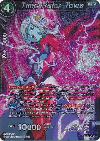 Time Ruler Towa (Foil) (EX02-04) [Villanos del demonio oscuro] 