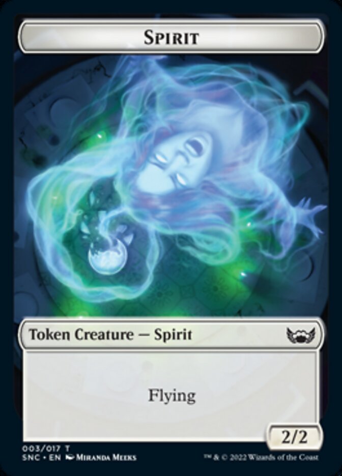 Diablo // Ficha espiritual de doble cara [Calles de nuevas fichas Capenna] 