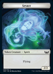 Diablo // Ficha espiritual de doble cara [Calles de nuevas fichas Capenna] 