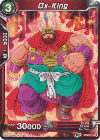 Ox-King (BT10-018) [El ascenso del guerrero al unísono] 