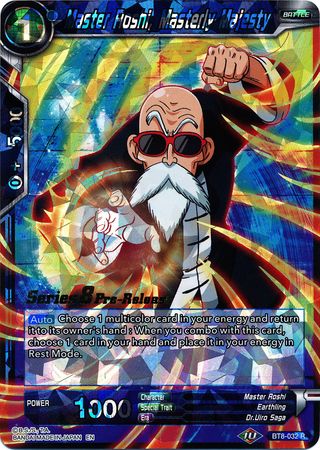 Maestro Roshi, Majestad Maestra (BT8-032_PR) [Promociones de presentación de Malicious Machinations] 