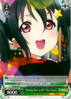 "Dancing Stars on Me!" Nico Yazawa (LL/W34-E103 PR) (Promo) [Love Live! Vol. 2] - Blue Jay's Cauldron