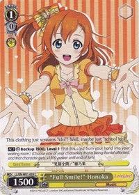 "Full Smile!" Honoka (LL/EN-W01-039 C) [Love Live! DX] - Blue Jay's Cauldron