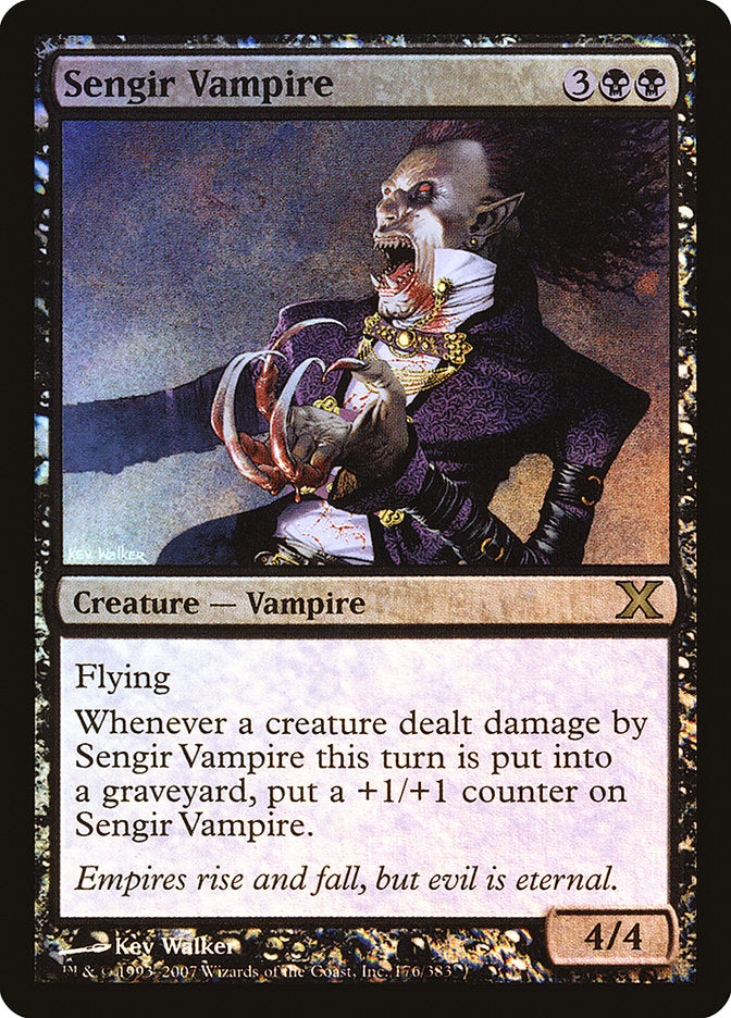 Sengir Vampire (lámina premium) [Décima edición] 