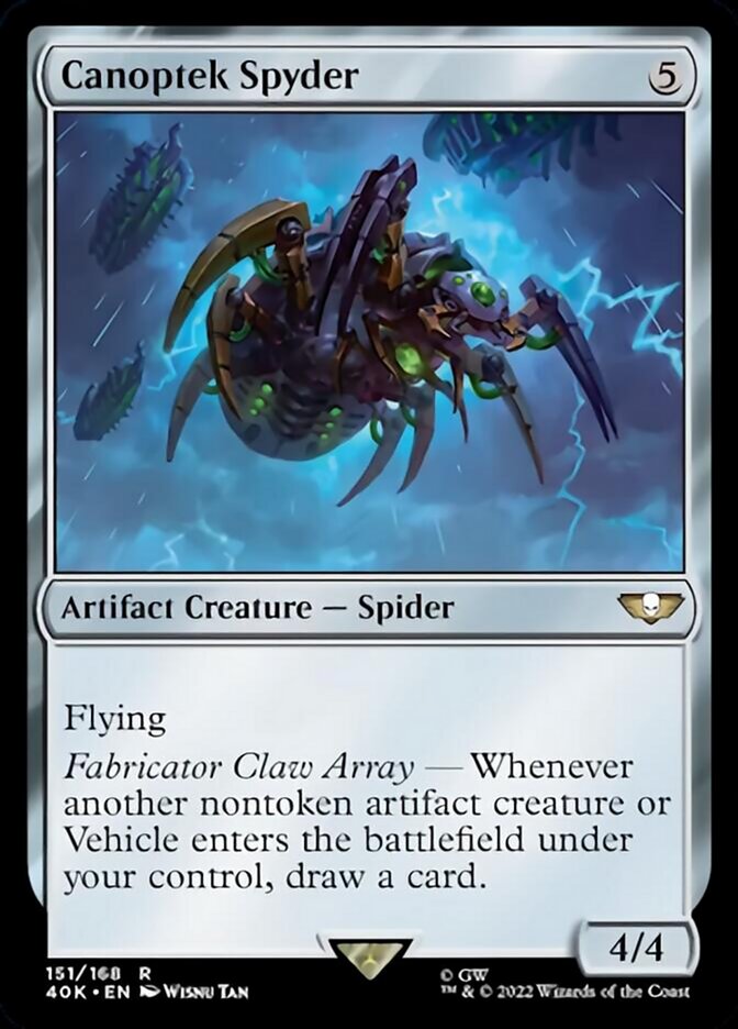 Canoptek Spyder (lámina de sobretensión) [Warhammer 40,000] 