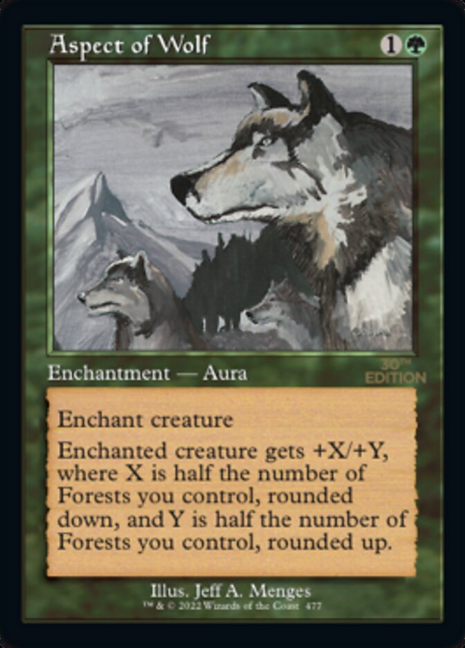 Aspecto de Wolf (Retro) [Edición del 30 aniversario] 