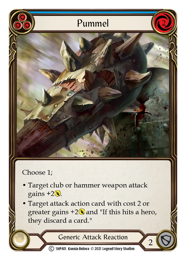 Pummel (Azul) [1HP401] (Paquete de historia 1) 