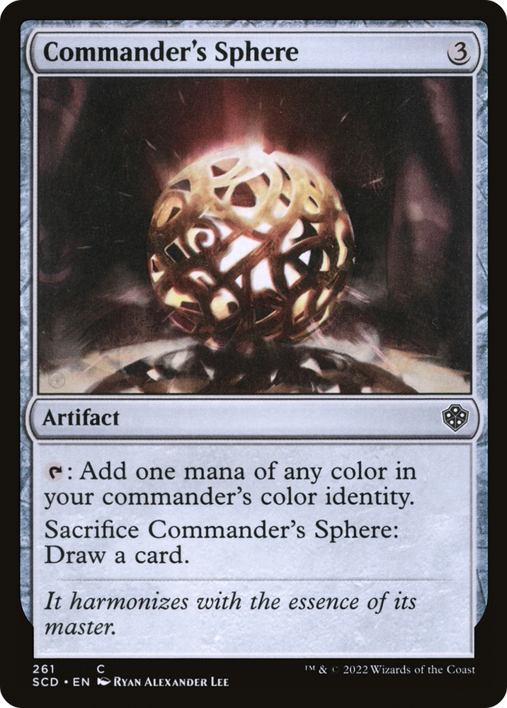Esfera del comandante [Mazos de Commander para principiantes] 
