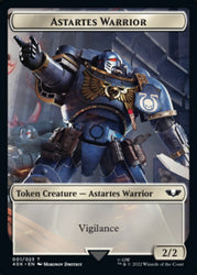 Guerrero Astartes (001) // Ficha de doble cara de Cherubael [Fichas de Warhammer 40,000] 