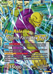 Piccolo // Piccolo, enfrentándose a nuevos enemigos (BT18-090) [Promociones de presentación de Dawn of the Z-Legends] 
