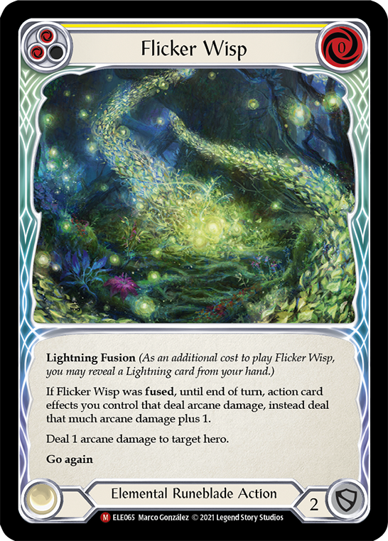 Flicker Wisp [ELE065] (Tales of Aria) 1.ª edición Normal 