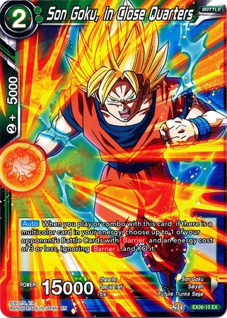 Son Goku, en espacios reducidos (EX06-15) [Conjunto especial de aniversario] 