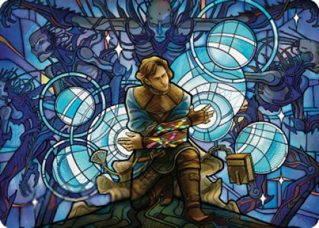 Raff, Tarjeta artística incondicional del Vientoligero [Serie de arte Dominaria United] 