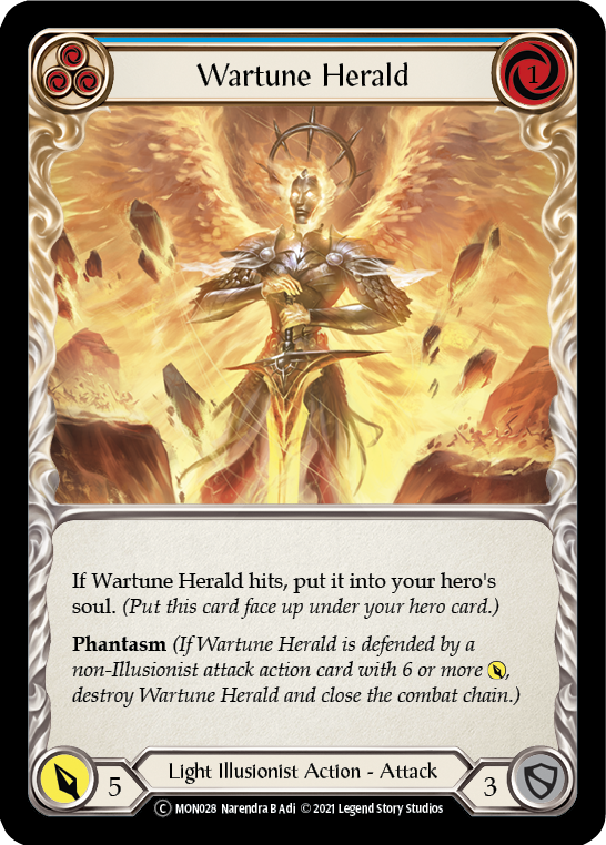 Wartune Herald (Azul) [U-MON028] (Monarch Unlimited) Ilimitado Normal 