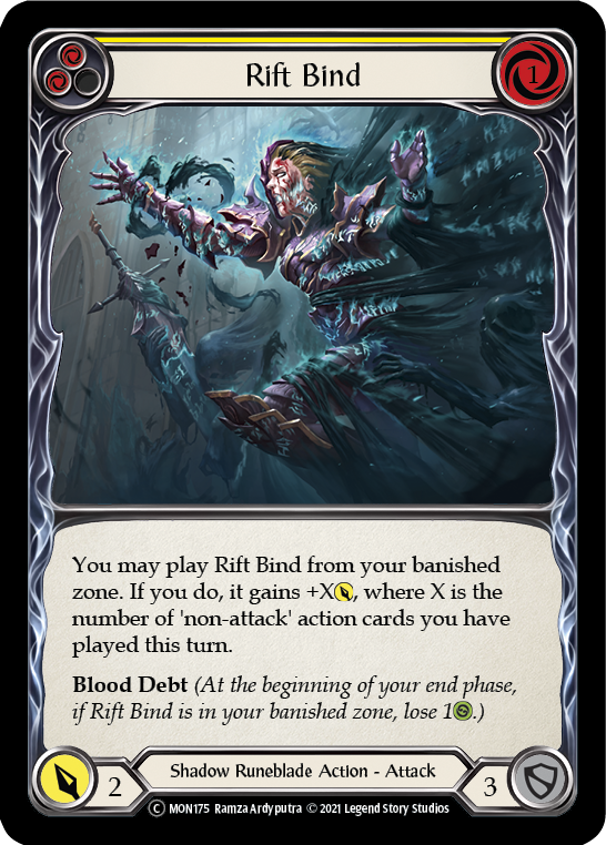 Rift Bind (Amarillo) [U-MON175] (Monarch Unlimited) Ilimitado Normal 