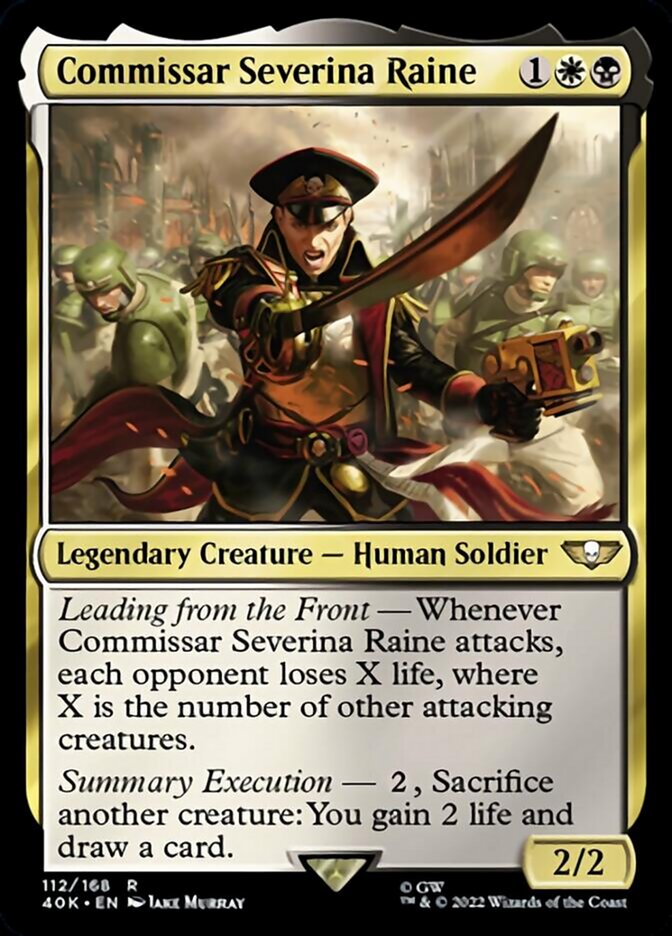 Comisaria Severina Raine (Surge Foil) [Warhammer 40,000] 