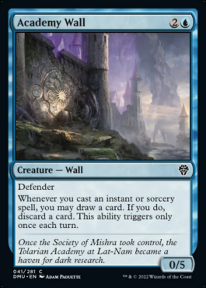 Muro de la Academia [Dominaria United] 