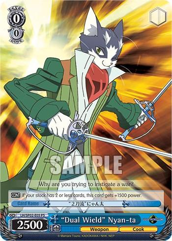 "Dual Wield" Nyan-ta [Log Horizon Power Up Set] - Blue Jay's Cauldron