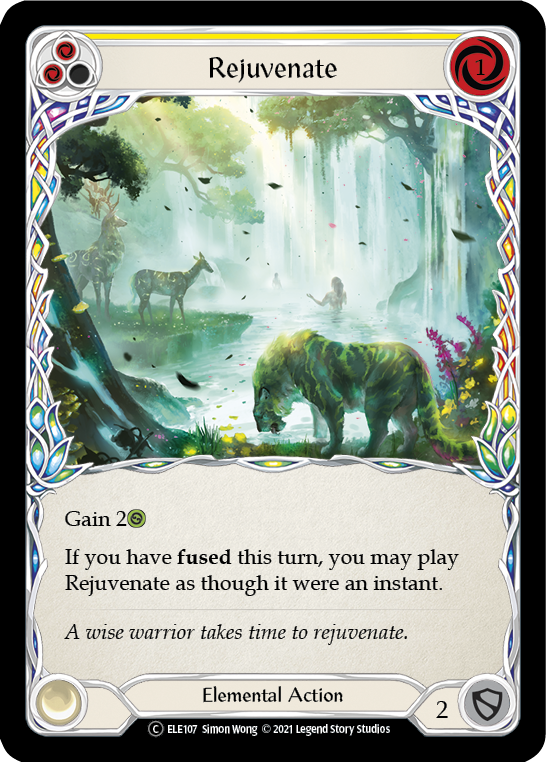 Rejuvenecer (Amarillo) [U-ELE107] (Tales of Aria Unlimited) Ilimitado Normal 