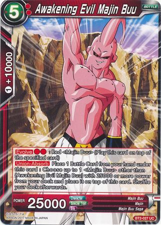 Despertar al mal Majin Buu (BT2-027) [Union Force] 