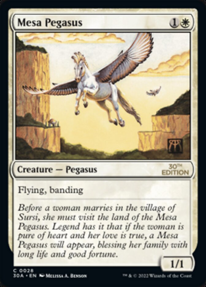 Mesa Pegasus [Edición del 30 aniversario] 