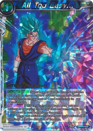 Demasiado fácil... (BT7-048_PR) [Promociones de presentación de Assault of the Saiyans] 